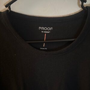 Proof Men's Black Short Sleeve Tee